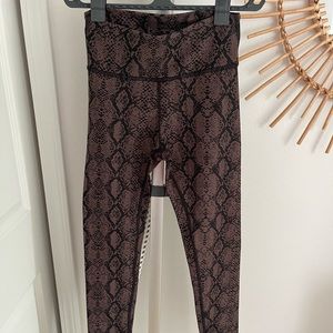 Snake Print Yoga Leggings/Workout Leggings